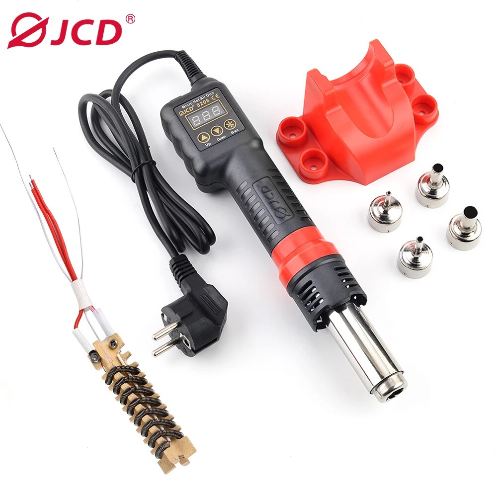 Heat Gun Embossing - JCD pistol udara panas mikro 8208