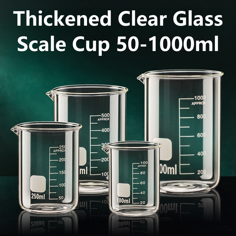 Candle Making Jug - 50-1000Ml Set Kombinasi Gelas Ukur Kaca
