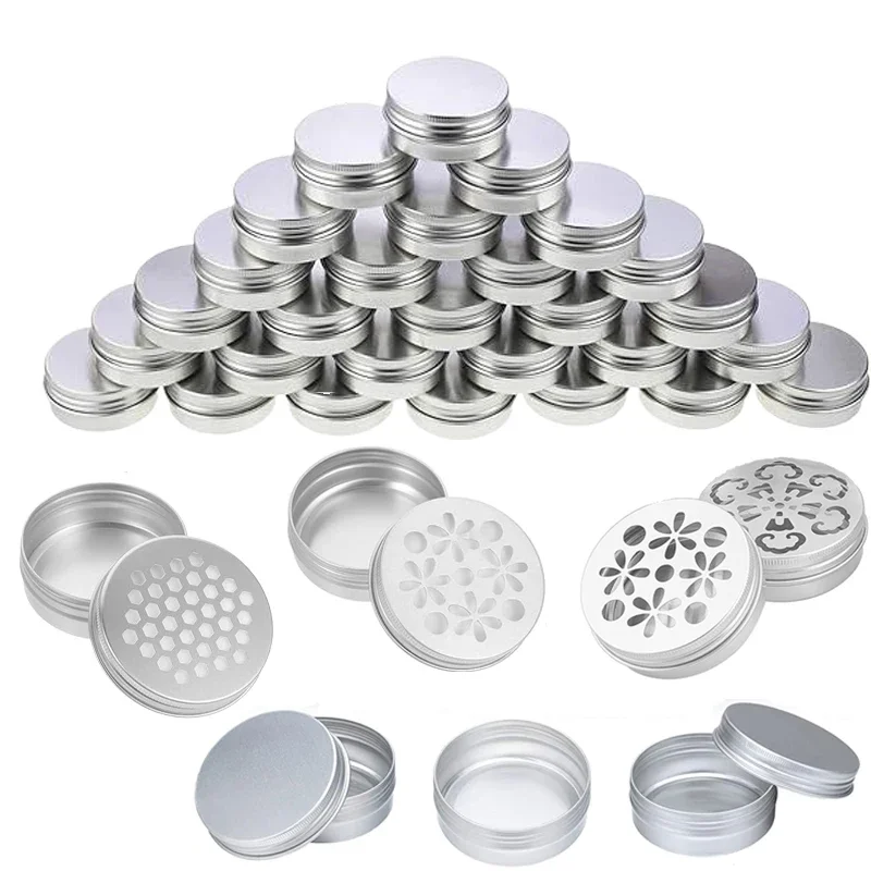Candle Making Jug - 10 Buah Stoples Aluminium Bulat Kosong
