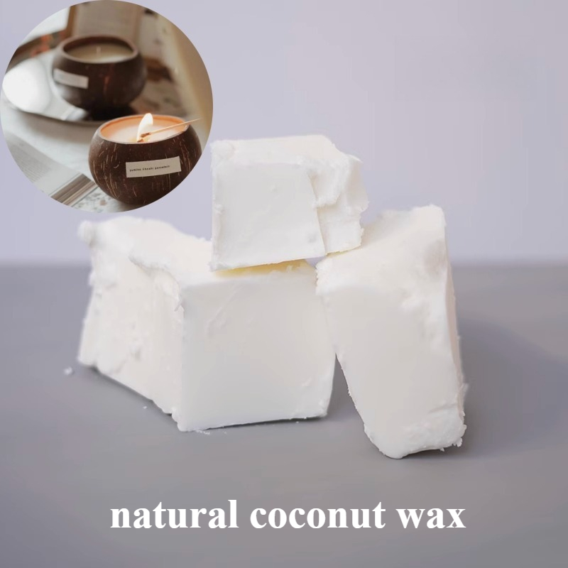 Candle Making Material - 50G/Tas Lilin Kelapa Alami Bentuk Blok
