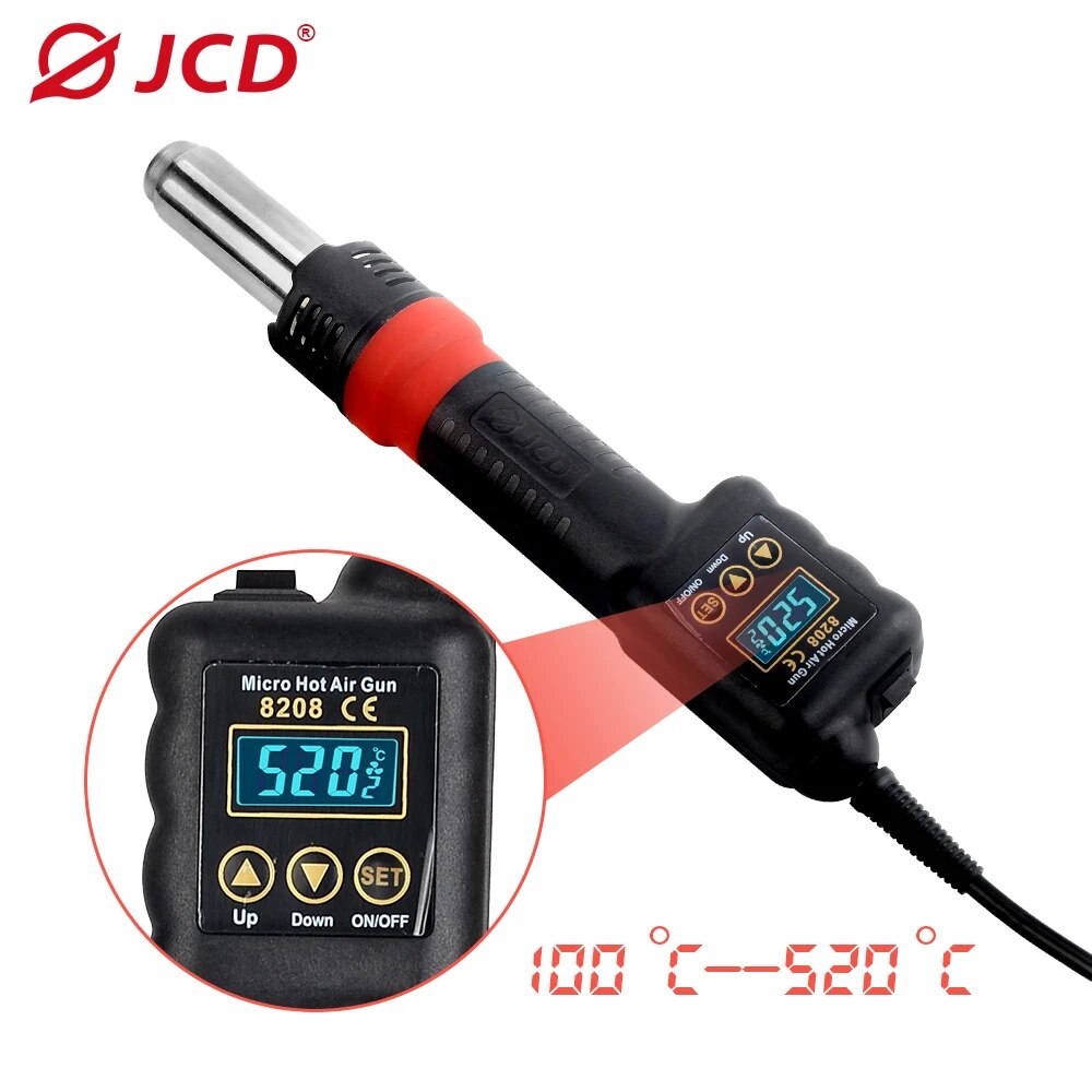 JCD pistol udara panas mikro 8 - Heat Gun Embossing ulasan dan harga