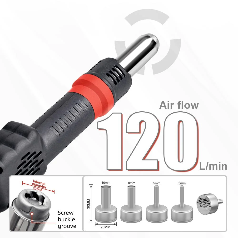 JCD pistol udara panas mikro 8 - Heat Gun Embossing ulasan dan harga