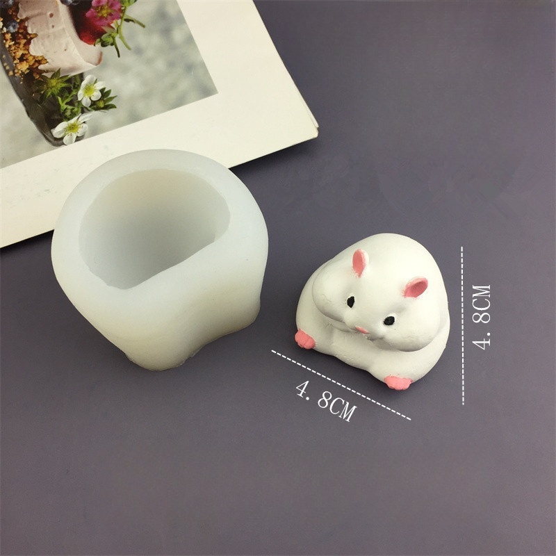 DIY Cetakan Hamster Lucu Alat  - Candle Mold Silicone ulasan dan harga