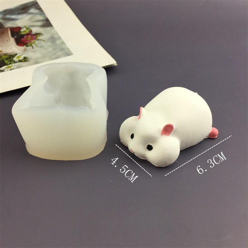 DIY Cetakan Hamster Lucu Alat  - Candle Mold Silicone ulasan dan harga