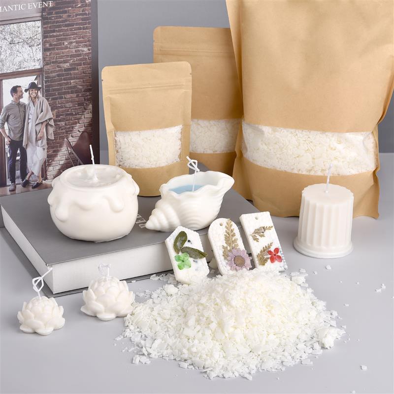 50-1000g lilin kedelai murni a - Candle Making Material ulasan dan harga