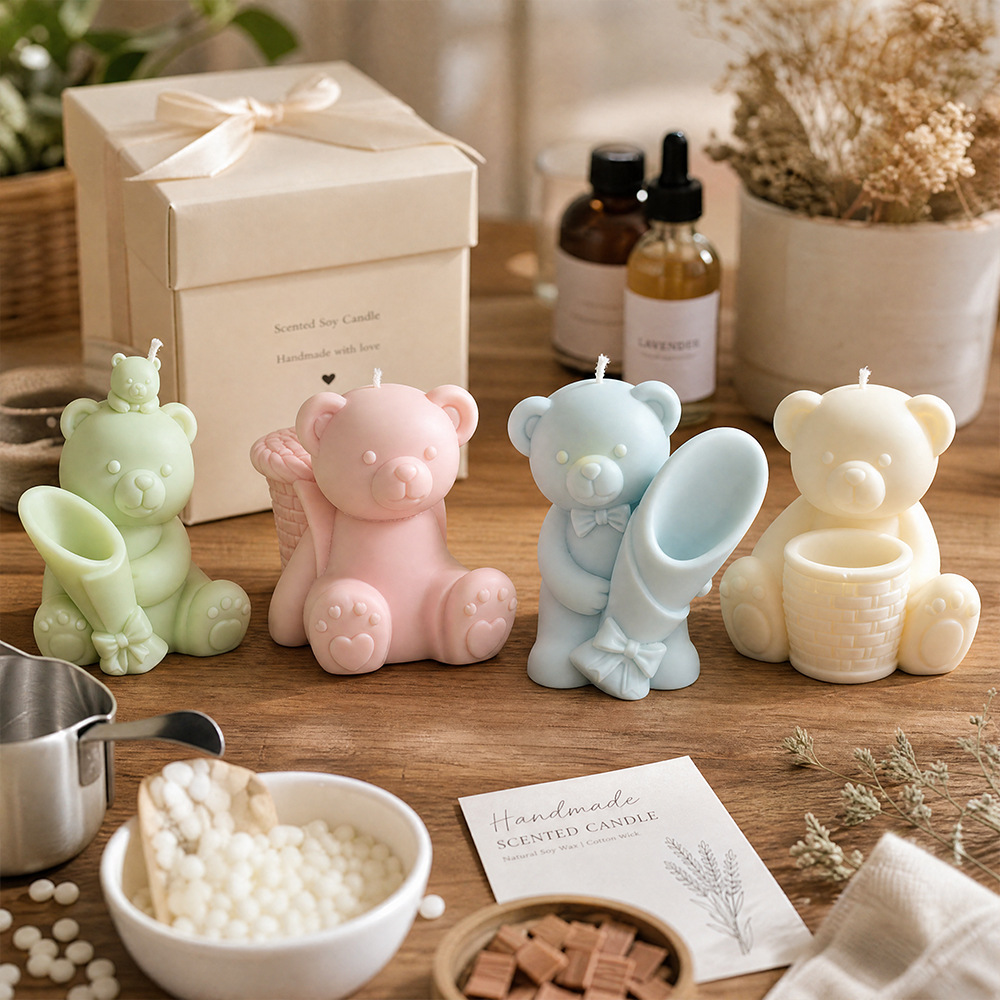 Cetakan Lilin Silikon Berbentu - Candle Making Diy ulasan dan harga