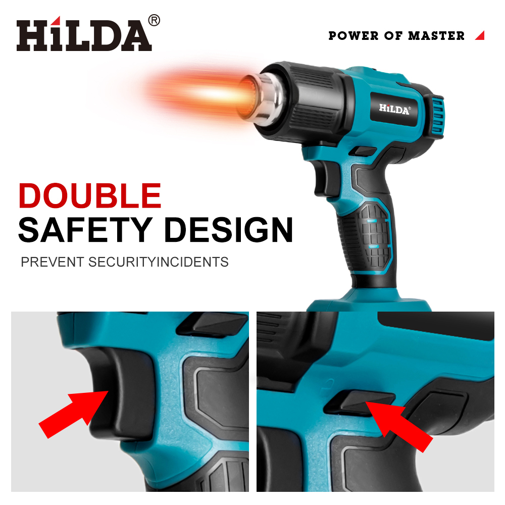 HILDA Pistol Udara Panas Gengg - Heat Gun Embossing ulasan dan harga