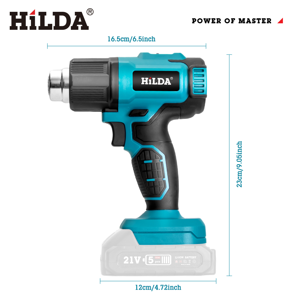 HILDA Pistol Udara Panas Gengg - Heat Gun Embossing ulasan dan harga
