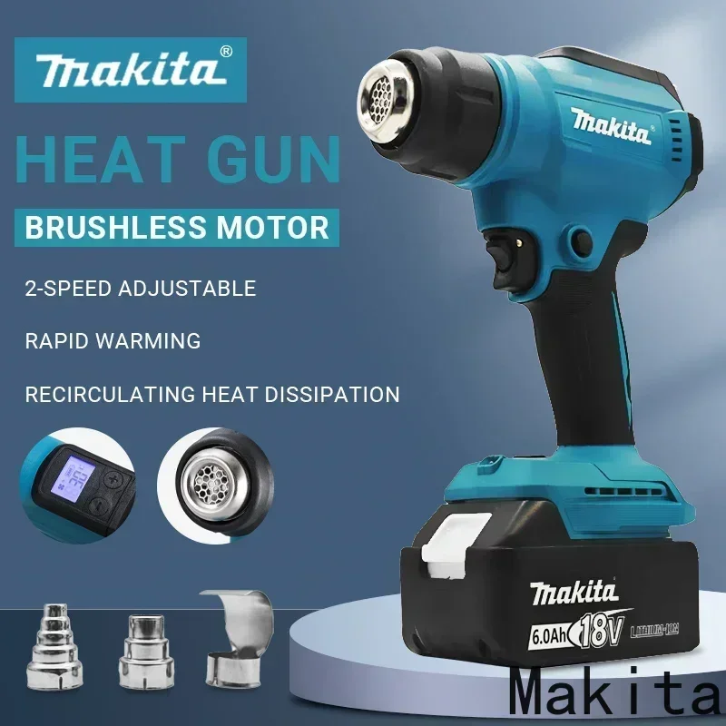 Makita 550 ° Pistol Udara Pana - Heat Gun Embossing ulasan dan harga