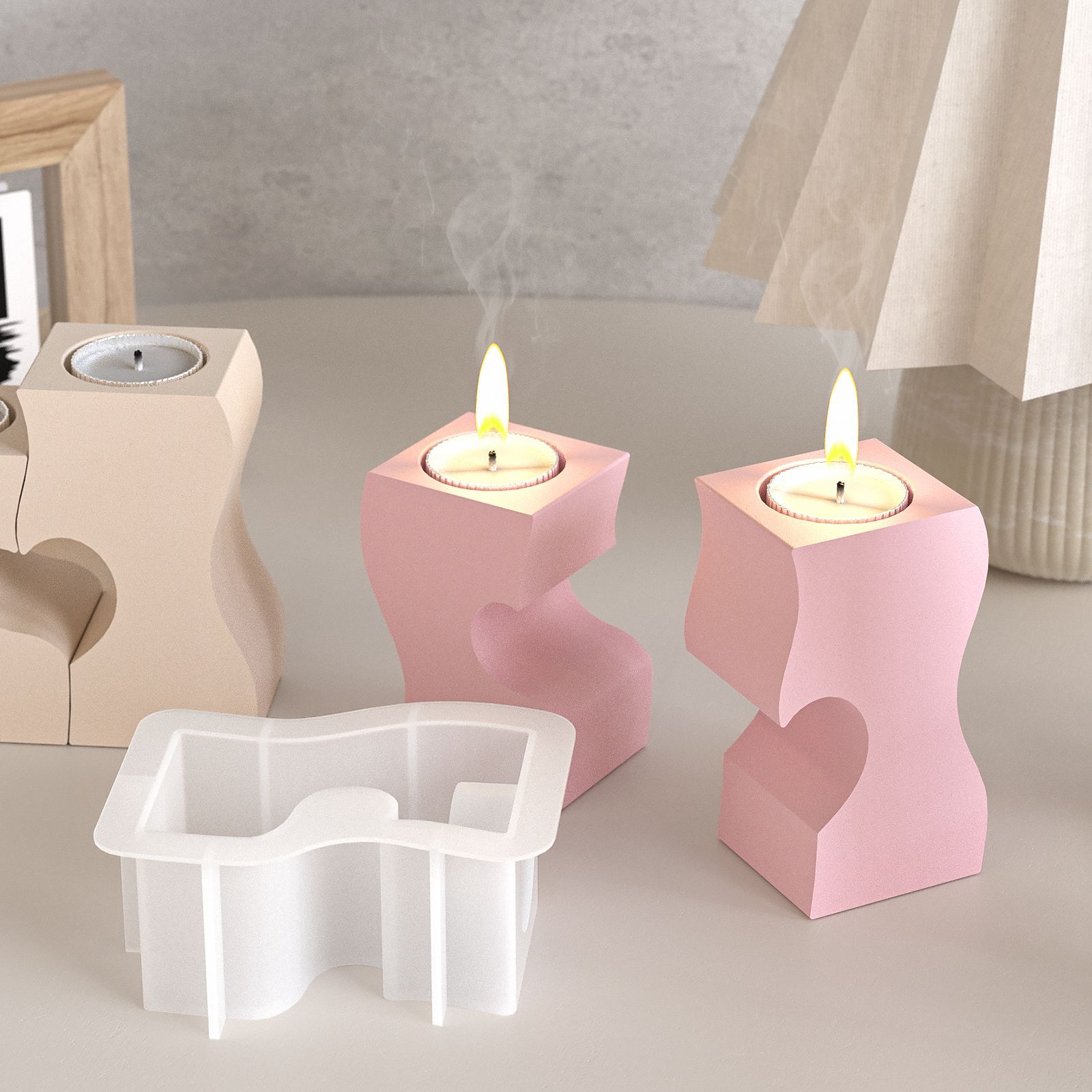 S Cetakan Silikon Lilin Hati D - Candle Mold Silicone ulasan dan harga