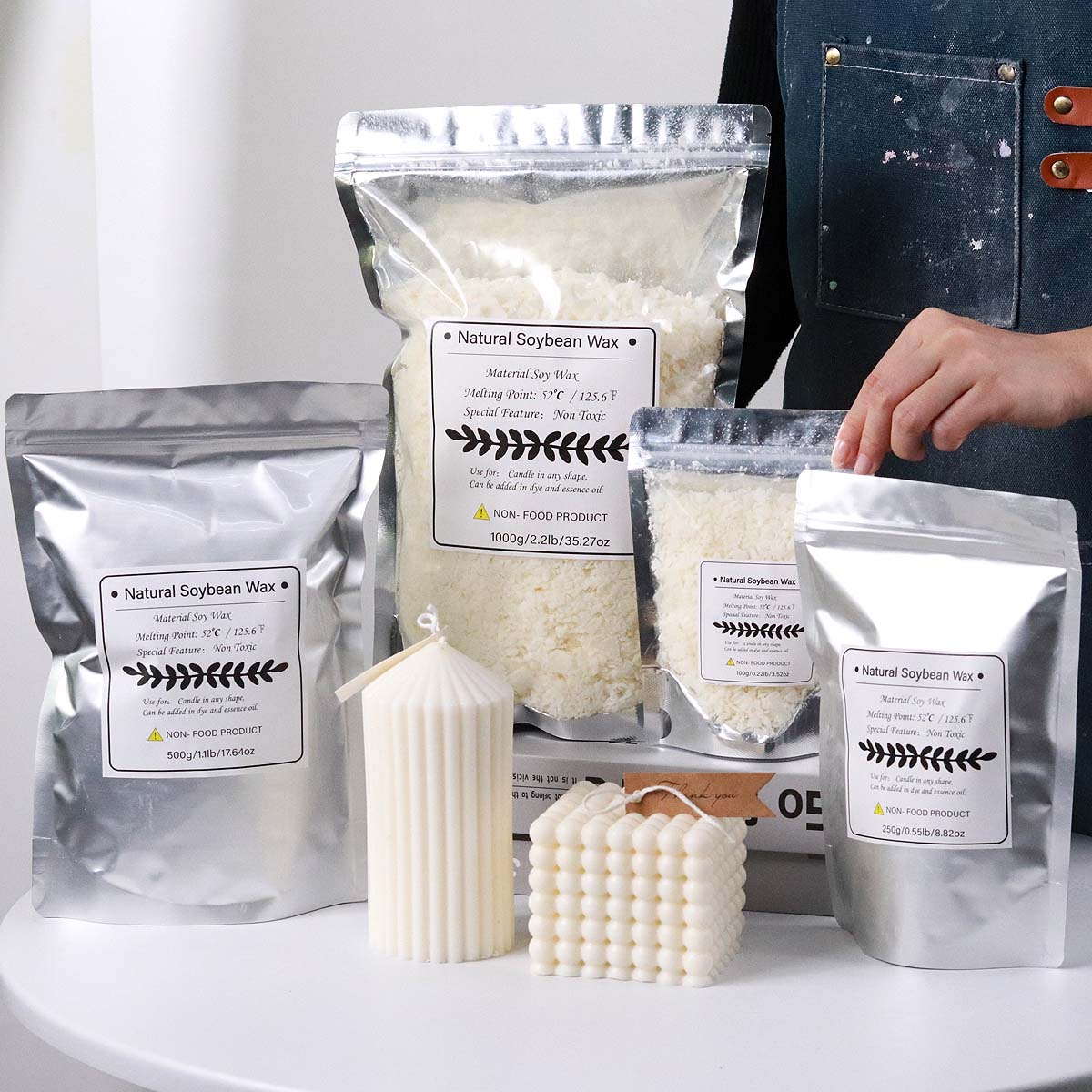 100/250/500/1000G Serpihan Lil - Candle Making Material ulasan dan harga
