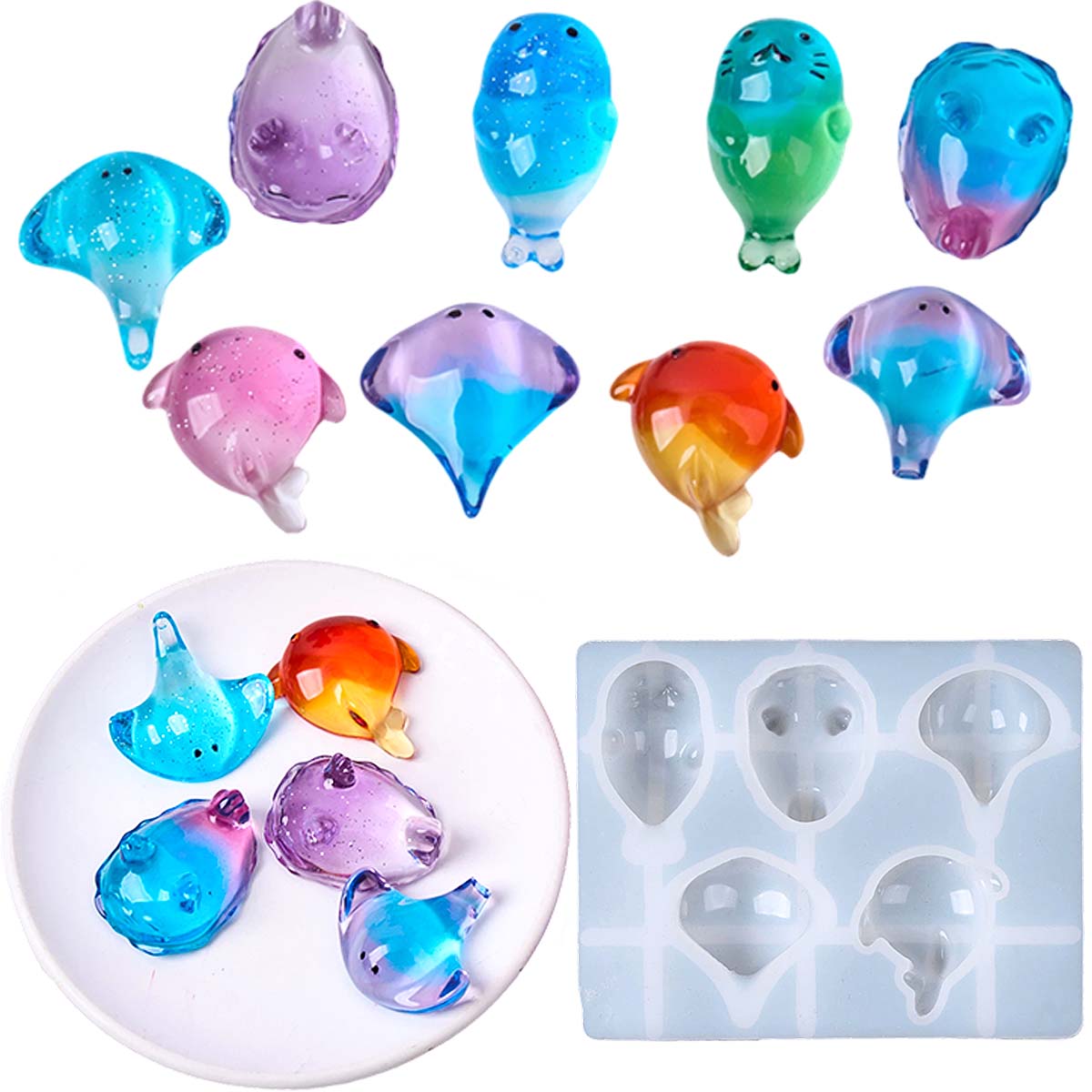Cetakan Silikon Ikan Pari Kawa - Candle Mold Silicone ulasan dan harga