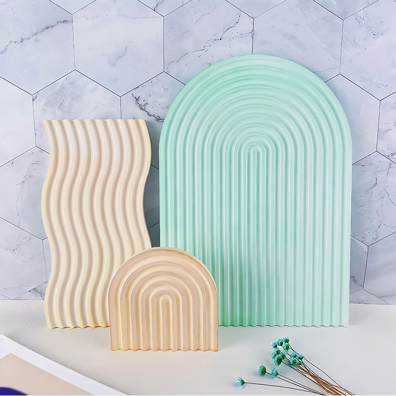 Cetakan Baki Gelombang Bergari - Candle Mold Silicone ulasan dan harga