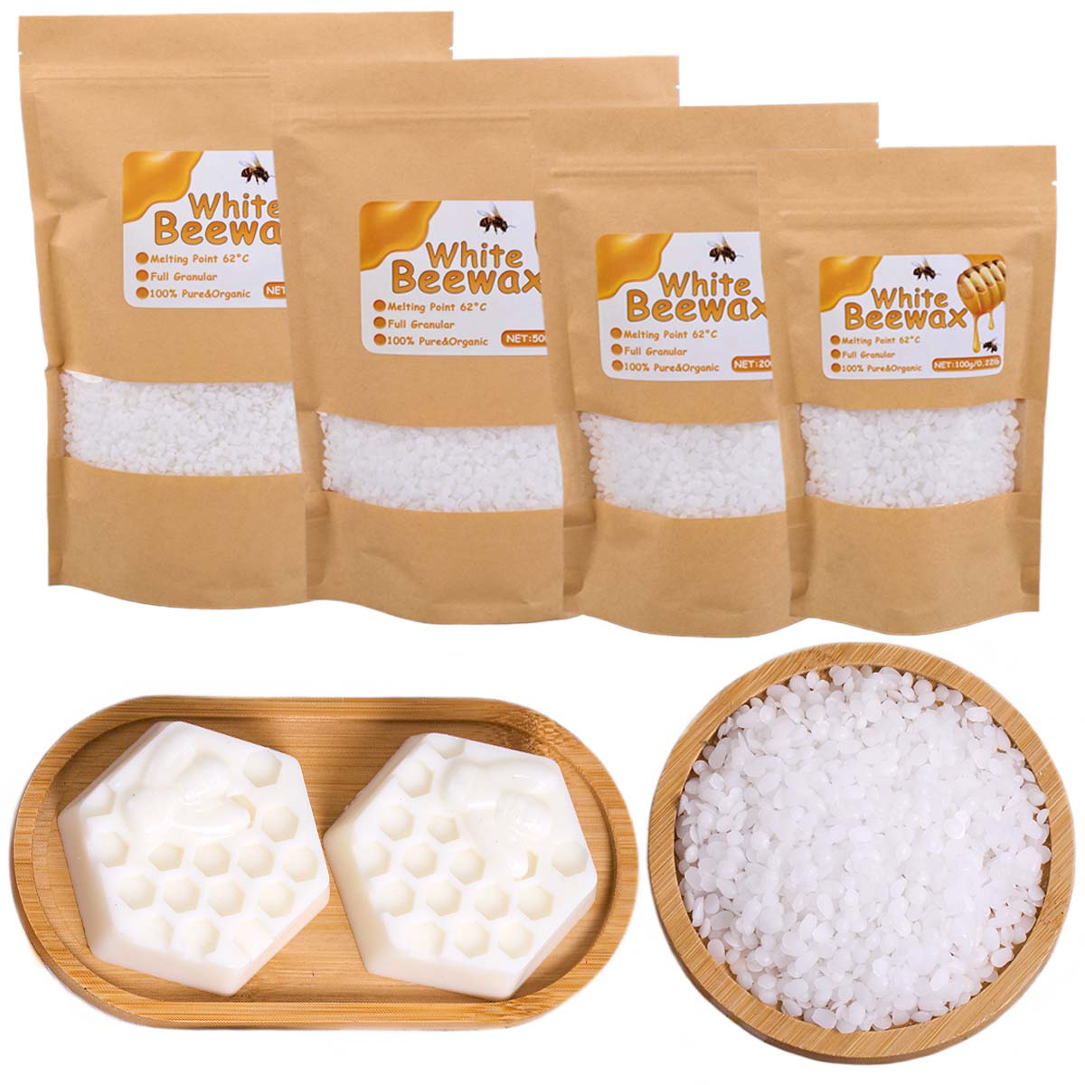 Lilin Lebah Putih Bahan Lilin  - Candle Making Material ulasan dan harga