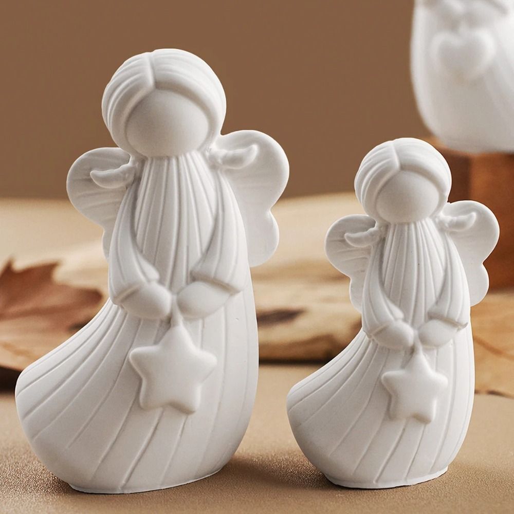 2 Buah Cetakan Patung Malaikat - Candle Making Diy ulasan dan harga
