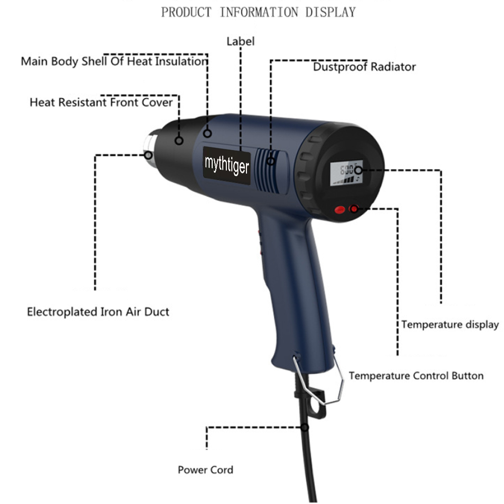 Pistol Panas Baru, Pengering T - Heat Gun Embossing ulasan dan harga