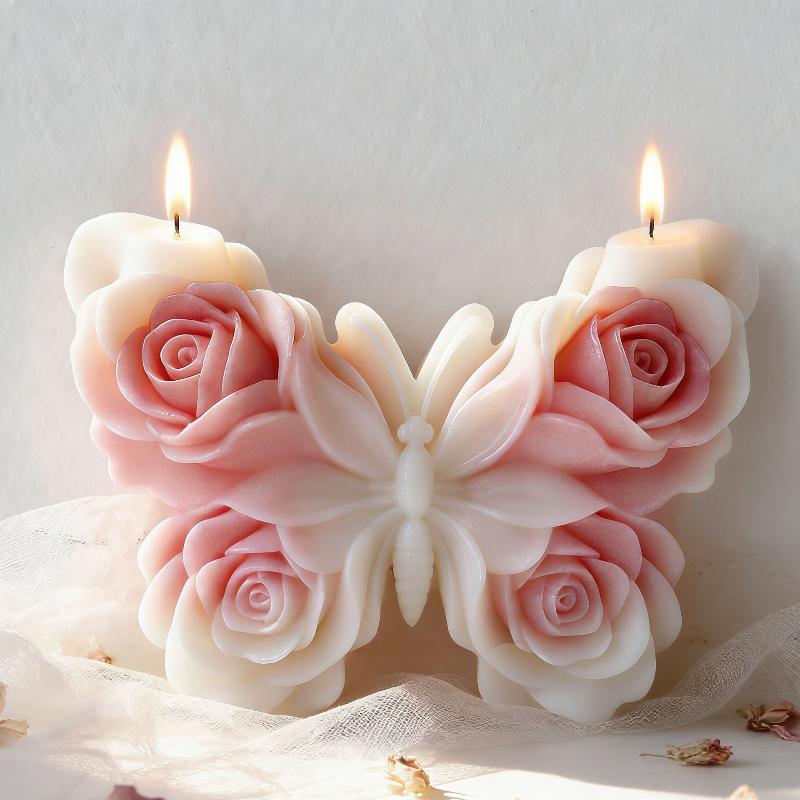 Cetakan Silikon Bentuk Kupu-ku - Candle Making Diy ulasan dan harga