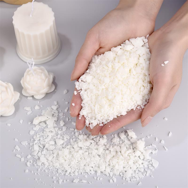 100/500g/1kg bahan lilin kedel - Candle Making Material ulasan dan harga