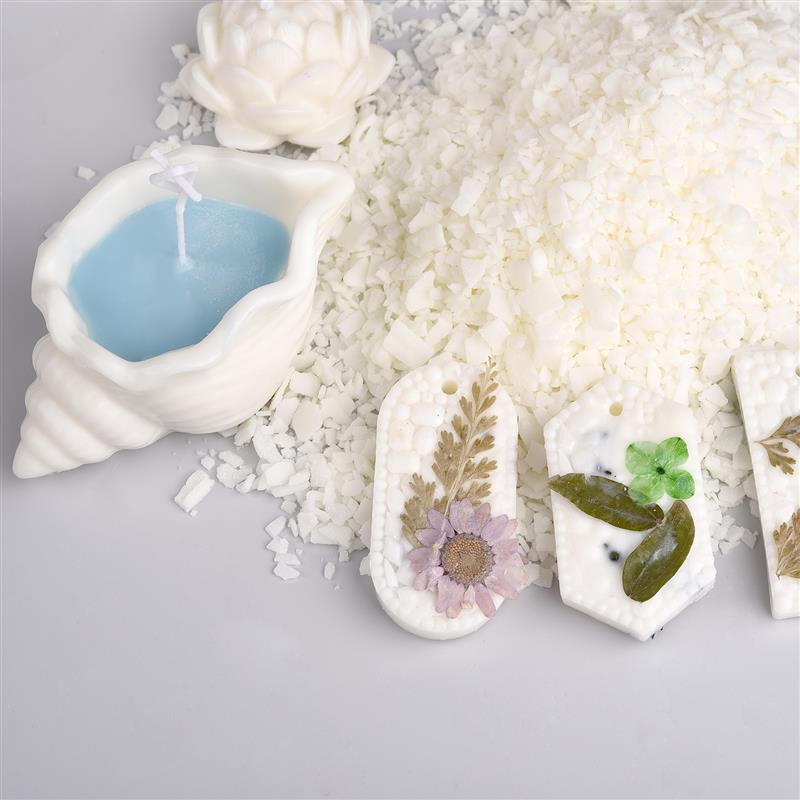 100/500g/1kg bahan lilin kedel - Candle Making Material ulasan dan harga