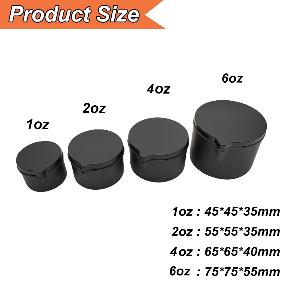 12 buah kaleng logam Hitam Per - Candle Making Jug ulasan dan harga