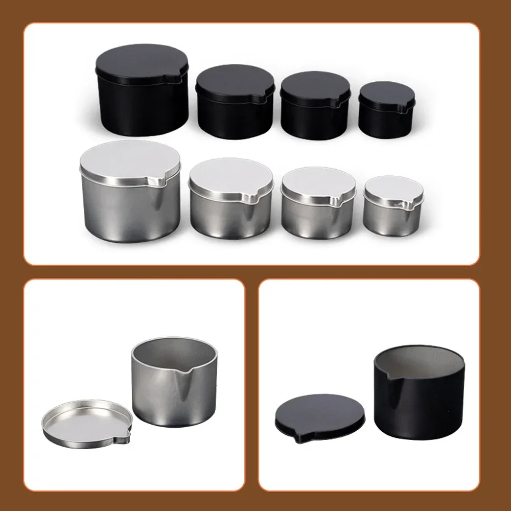 12 buah kaleng logam Hitam Per - Candle Making Jug ulasan dan harga